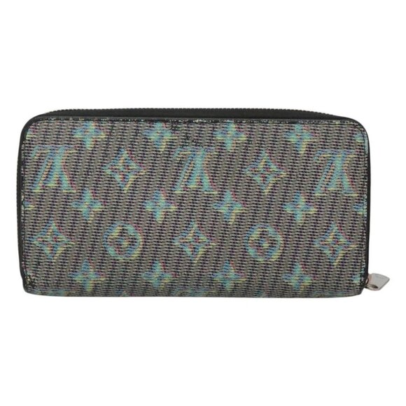 LOUIS VUITTON Monogram LV Pop Zippy Wallet Long Wallet Green M68664 Auth 126655 - Picture 1 of 16